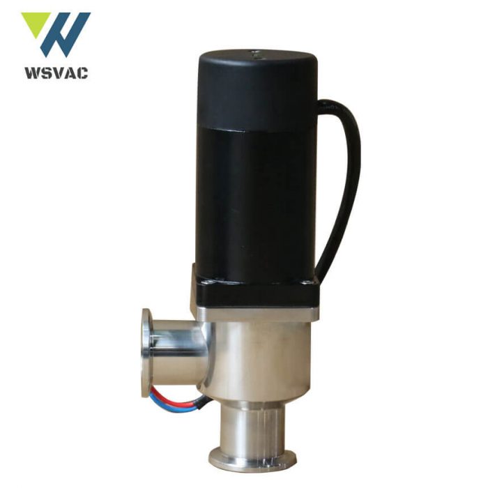 High Vacuum electromagnetic angle valve AC 220V