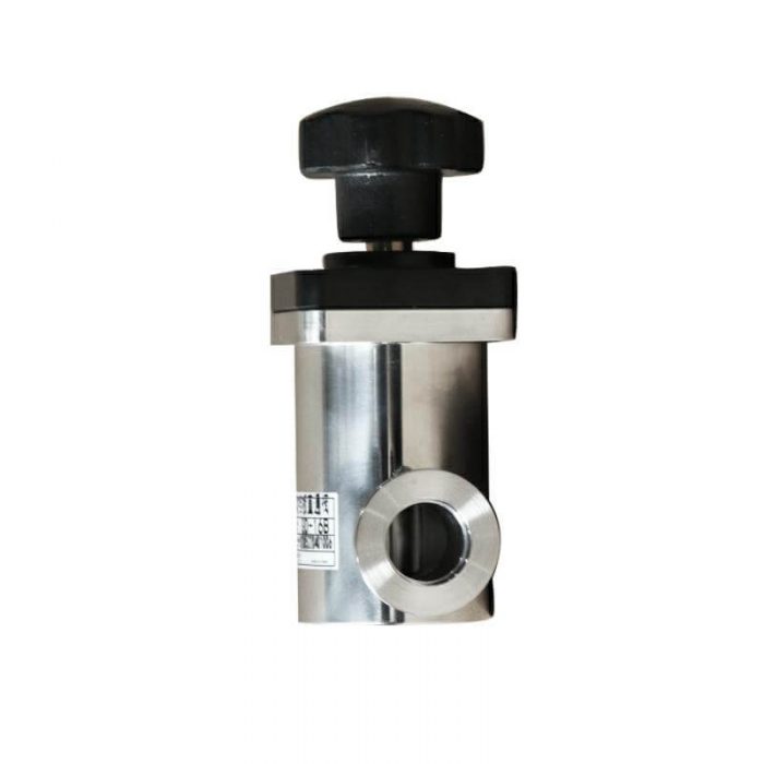 HIGH VACUUM MANUAL STRAIGHT ANGLE VALVE DN16-DN50 - Image 3