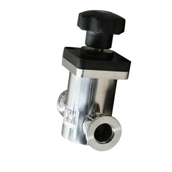 HIGH VACUUM MANUAL STRAIGHT ANGLE VALVE DN16-DN50 - Image 2