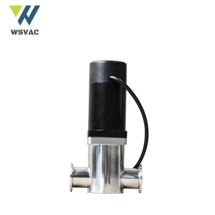 High Vacuum electromagnetic driven Straight Valve DN16-DN50